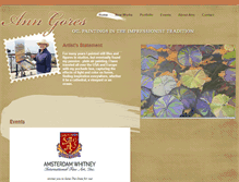 Tablet Screenshot of anngores.com